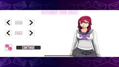 Tangkapan layar Lethal Love: a Yandere game