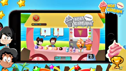 Ice Cream Maker - Kids Cooking Games FREE سکرین شاٹس