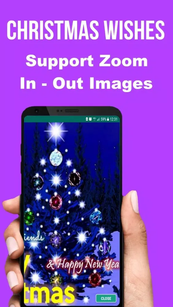 Capturas de pantalla de Merry XMAS & NewYear Wishes