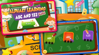 Kids ABC &123 Alphabet Learning And Writing سکرین شاٹس