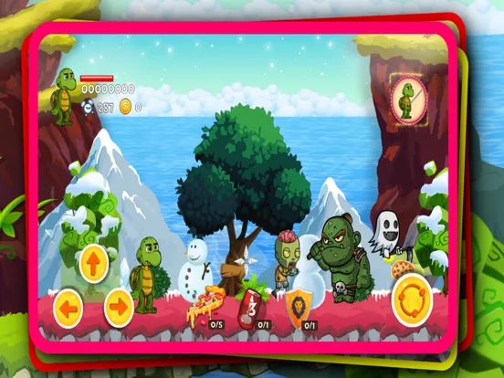 Mini Turtle Super Run iPad  स्क्रीनशॉट