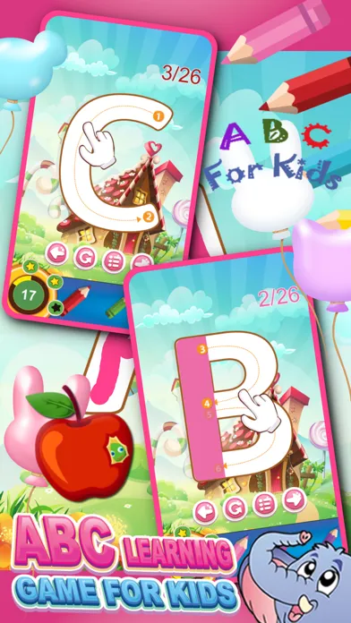 Kids ABC Learning and Writer Ekran Görüntüleri