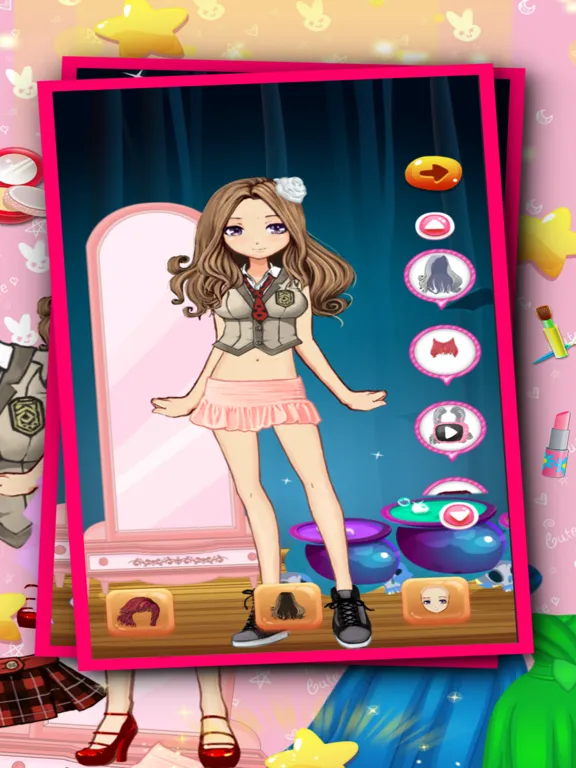 Princess Dress up Fashion Party Hair and Salon iPad  Screenshots