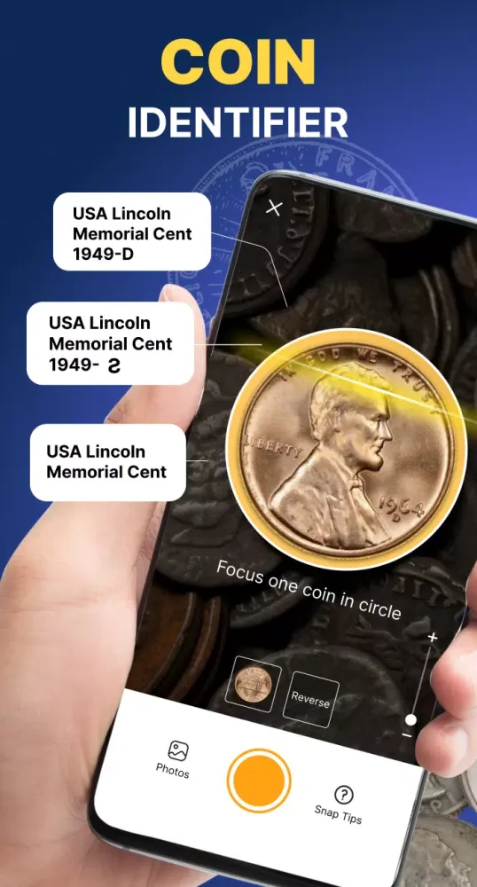 Скриншоты Coin Identifier Scanner