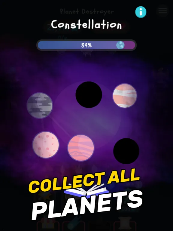 Capturas de tela do Planet Destroyer: Idle Game iPad 