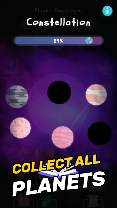 Capturas de tela do Planet Destroyer: Idle Game