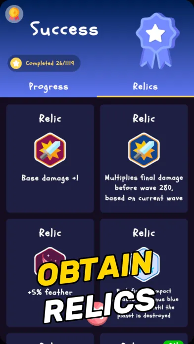 Capturas de tela do Planet Destroyer: Idle Game