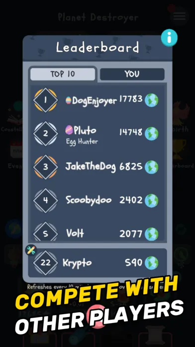 Capturas de tela do Planet Destroyer: Idle Game