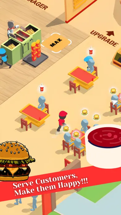Zrzuty ekranu Idle Burger Restaurant Tycoon