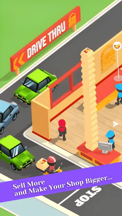 Zrzuty ekranu Idle Burger Restaurant Tycoon