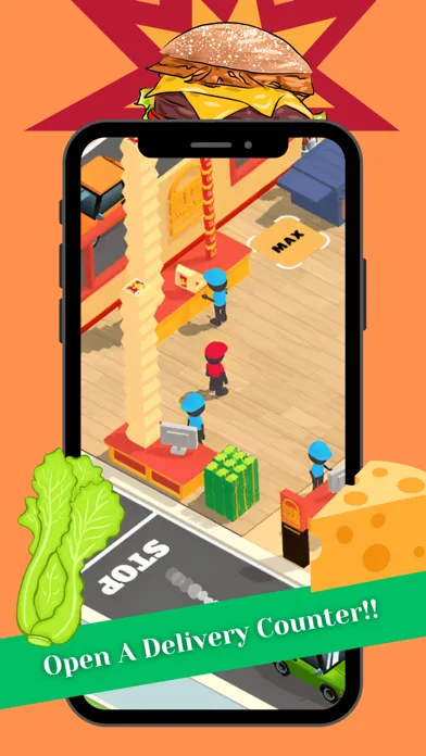 Zrzuty ekranu Idle Burger Restaurant Tycoon