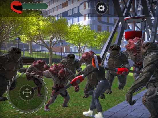 Demon Fight. Run Slayer Blade iPad  Ekran Görüntüleri