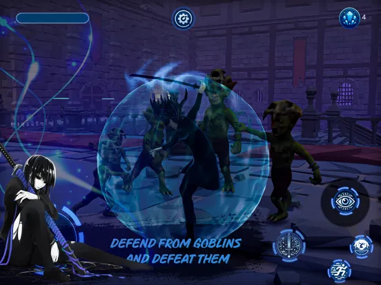 Screenshot di Solo Fight Dungeon Leveling Up iPad 