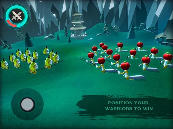 Capturas de tela do Banana Cat vs Apple Cat Battle iPad 
