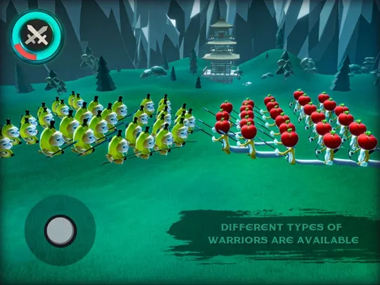 Capturas de tela do Banana Cat vs Apple Cat Battle iPad 