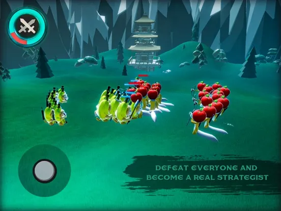 Capturas de tela do Banana Cat vs Apple Cat Battle iPad 