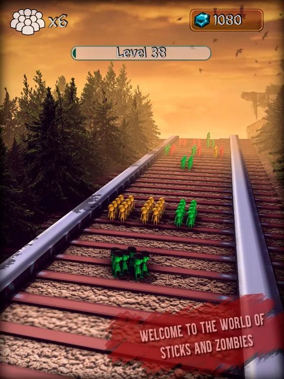Stickman Zombie vs Ninja Fight iPad  স্ক্রিনশট