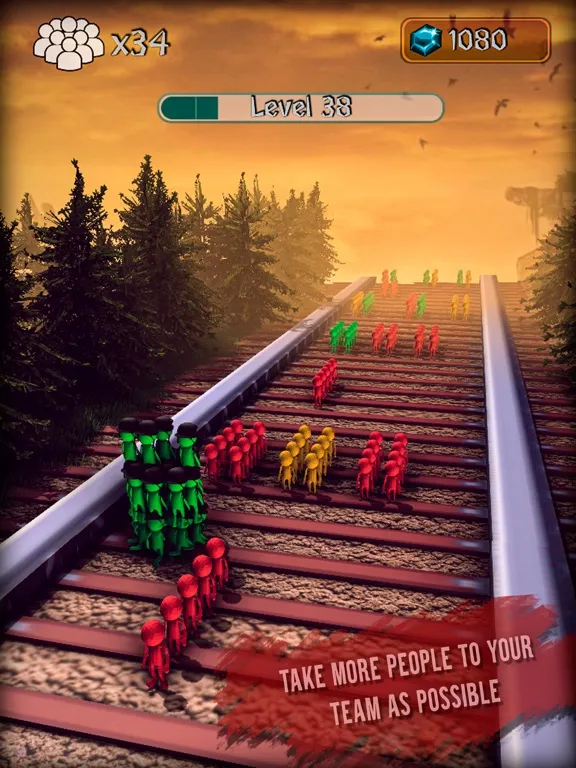 Stickman Zombie vs Ninja Fight iPad  স্ক্রিনশট