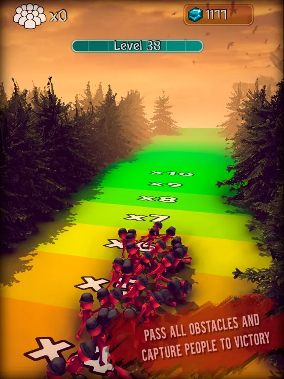 Stickman Zombie vs Ninja Fight iPad  স্ক্রিনশট