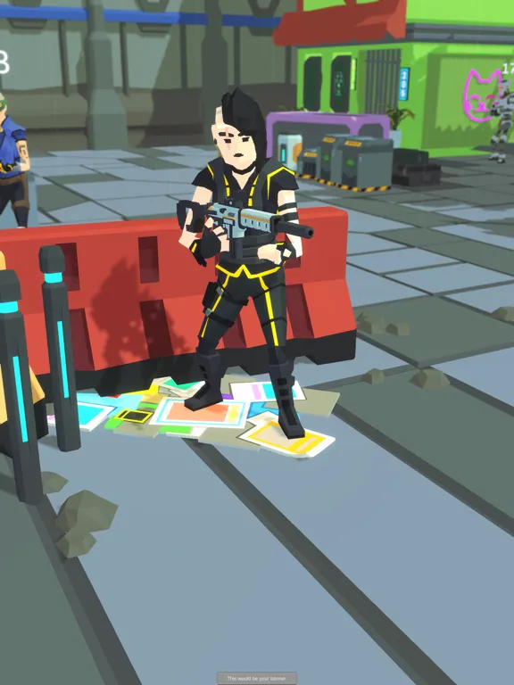 Cover Shooter - Easy Hero Duel iPad Screenshots