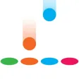 Dot Color Drop - Train your reflex with this droppy balls matching game