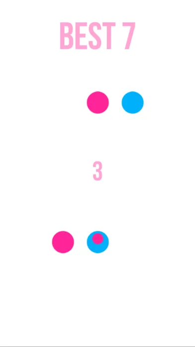 dot color pong - hit the pog to test your reflex in this carom game應用截圖