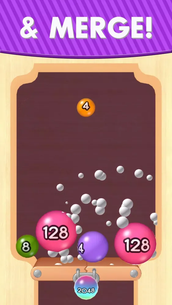 Скриншоты 2048 Balls 3D