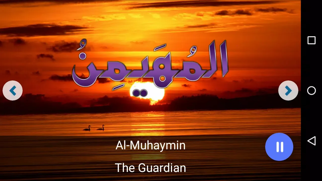 99 Names of Allah with Audio应用截图