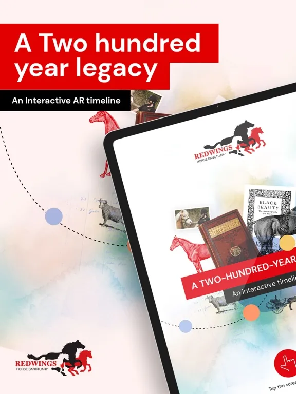Redwings AR Timeline iPad  Screenshots