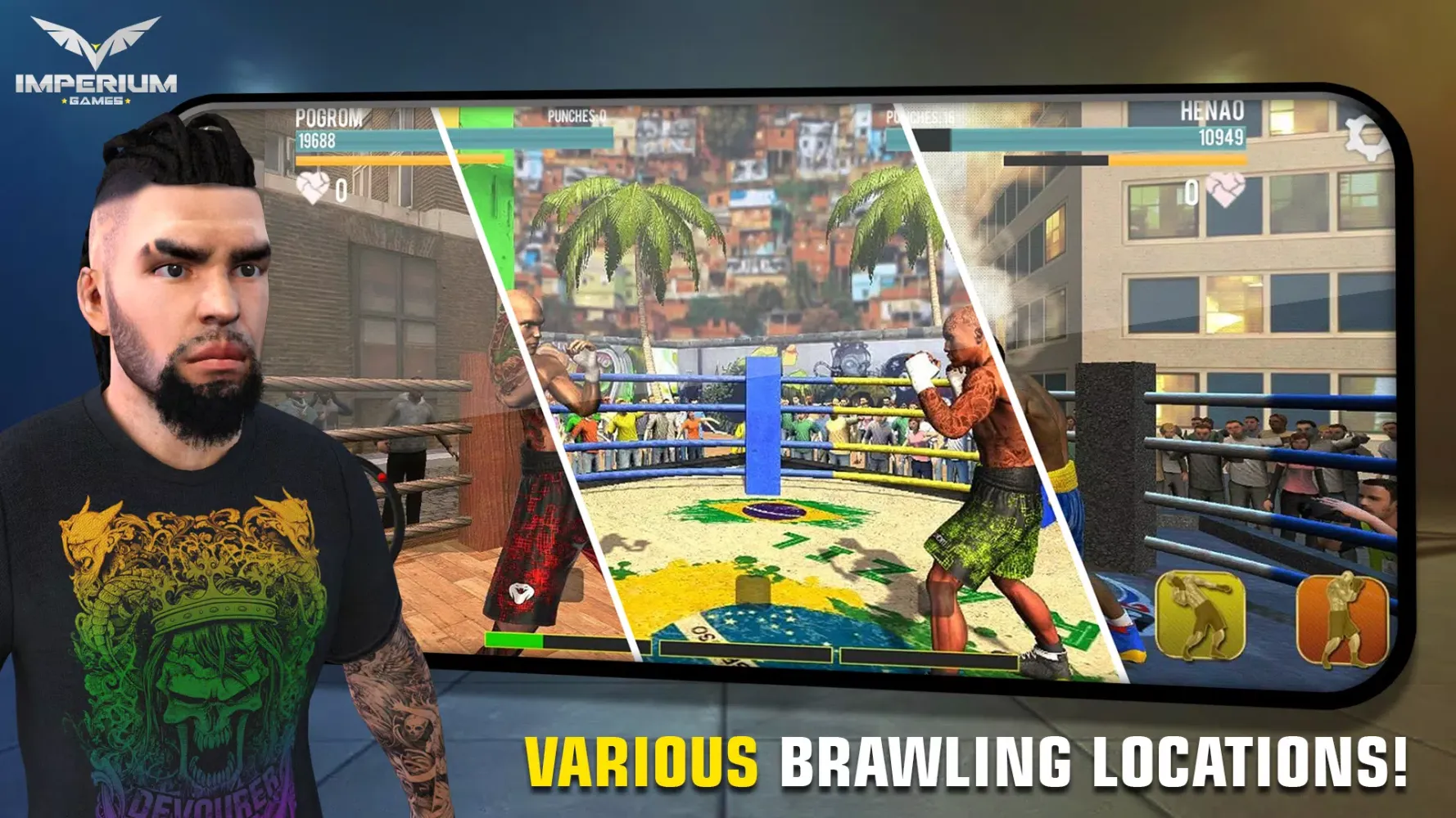 Screenshot di Bare Knuckle Brawl