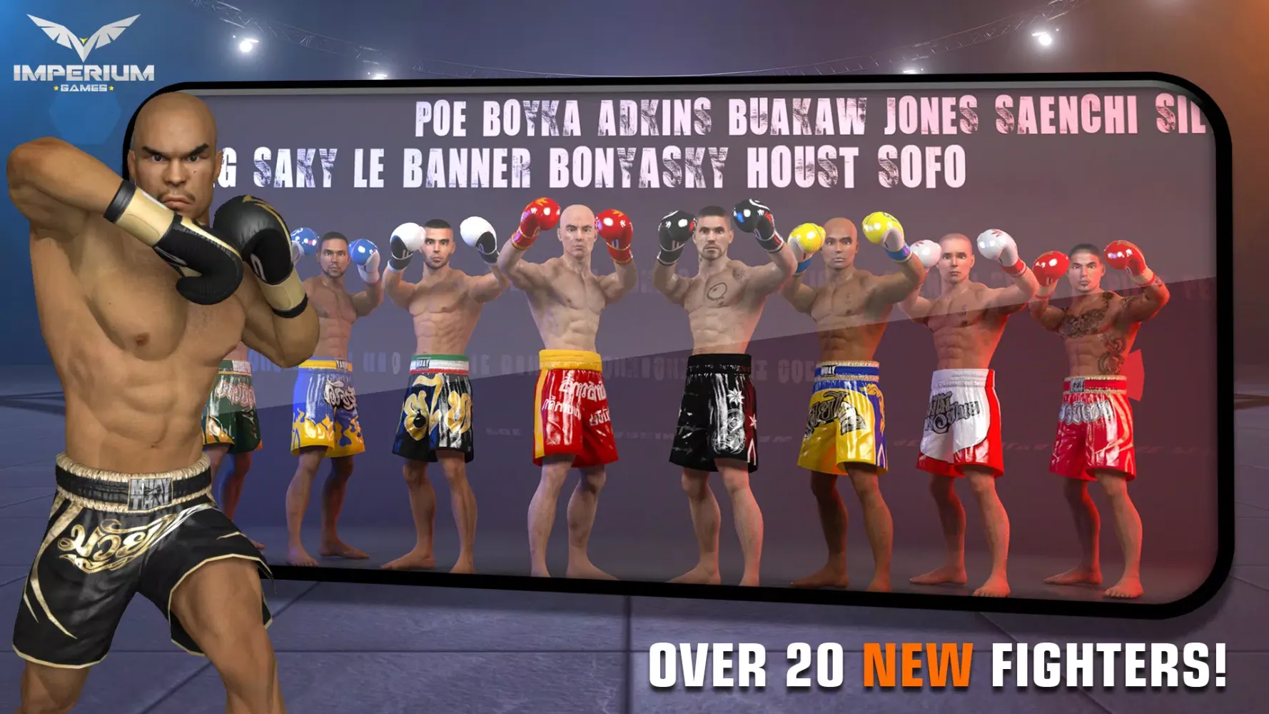 Muay Thai 2 - Fighting Clash应用截图