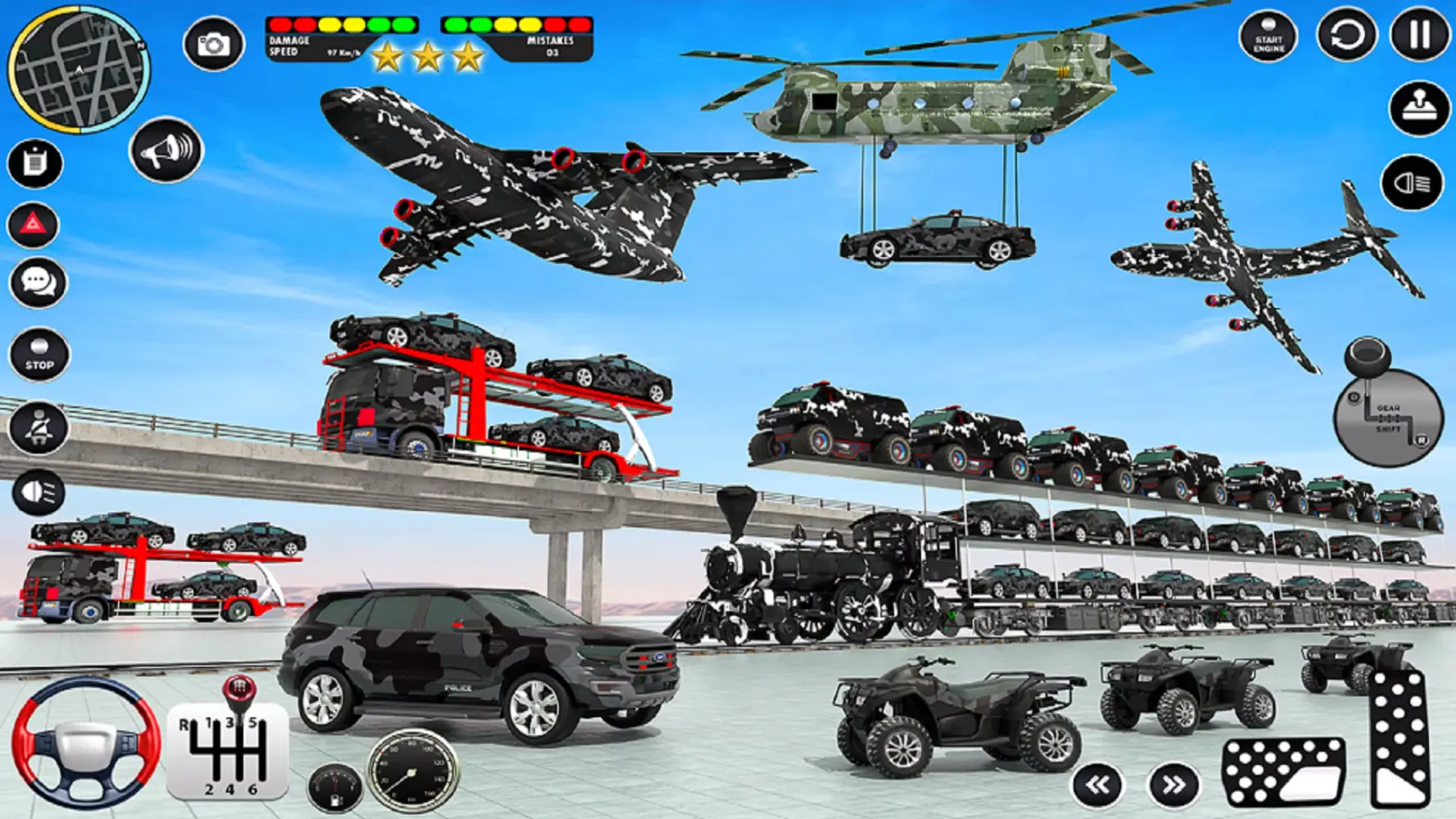 Army Transport Truck Simulator Screenshots