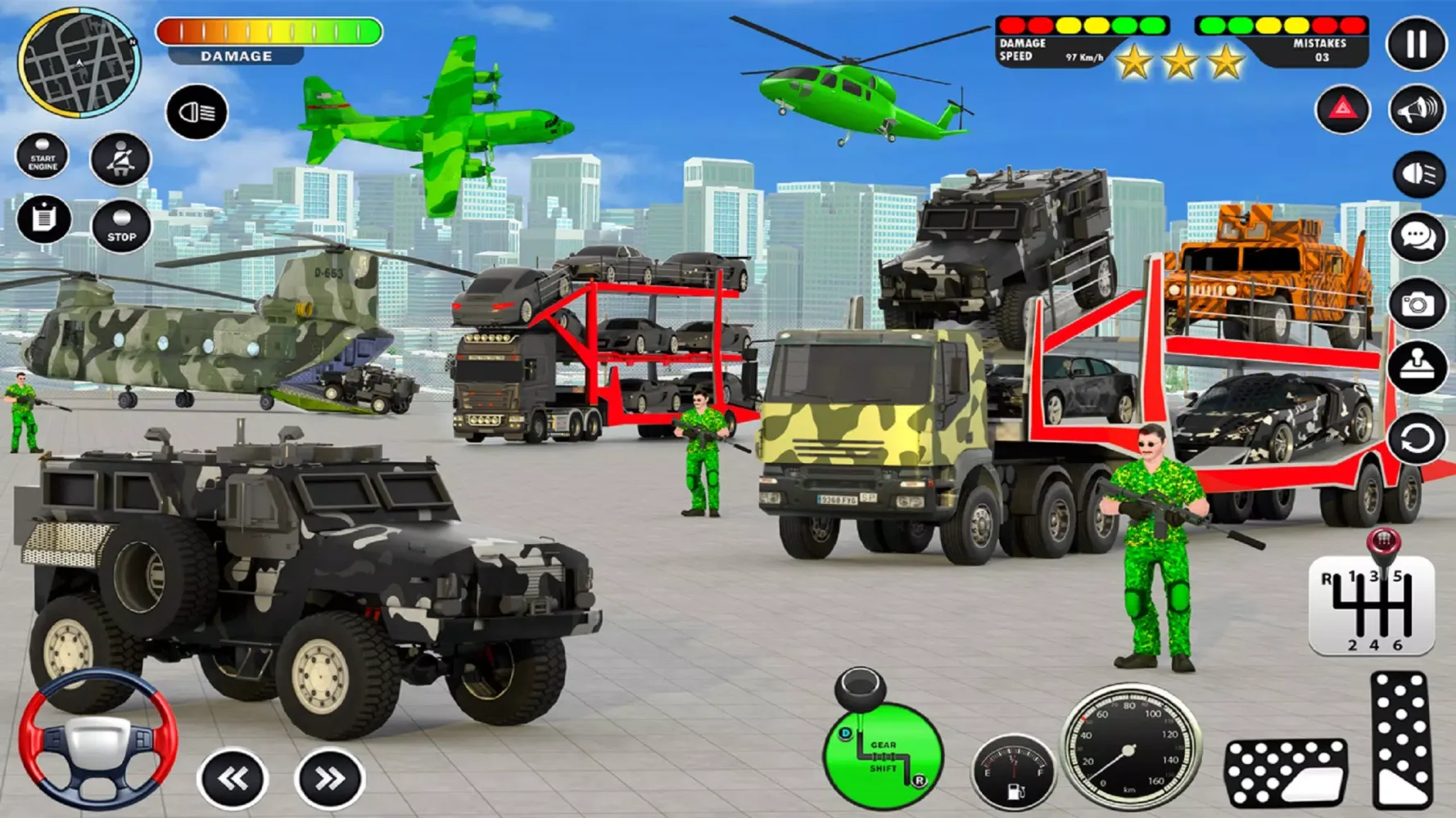 Army Transport Truck Simulator Screenshots