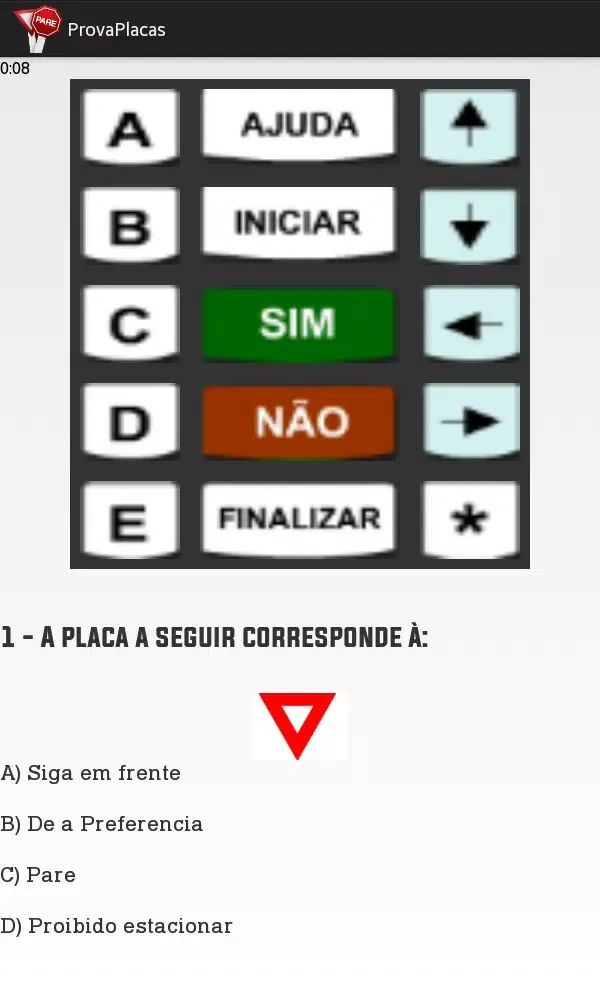 Capturas de pantalla de Simulado Prova Detran