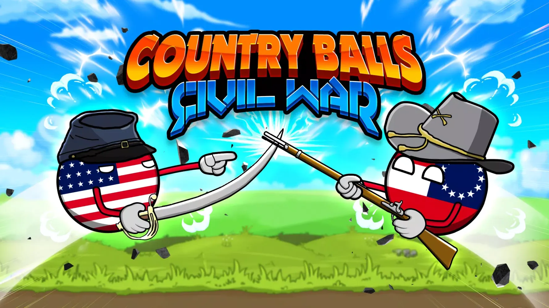 Countryballs Civil War应用截图