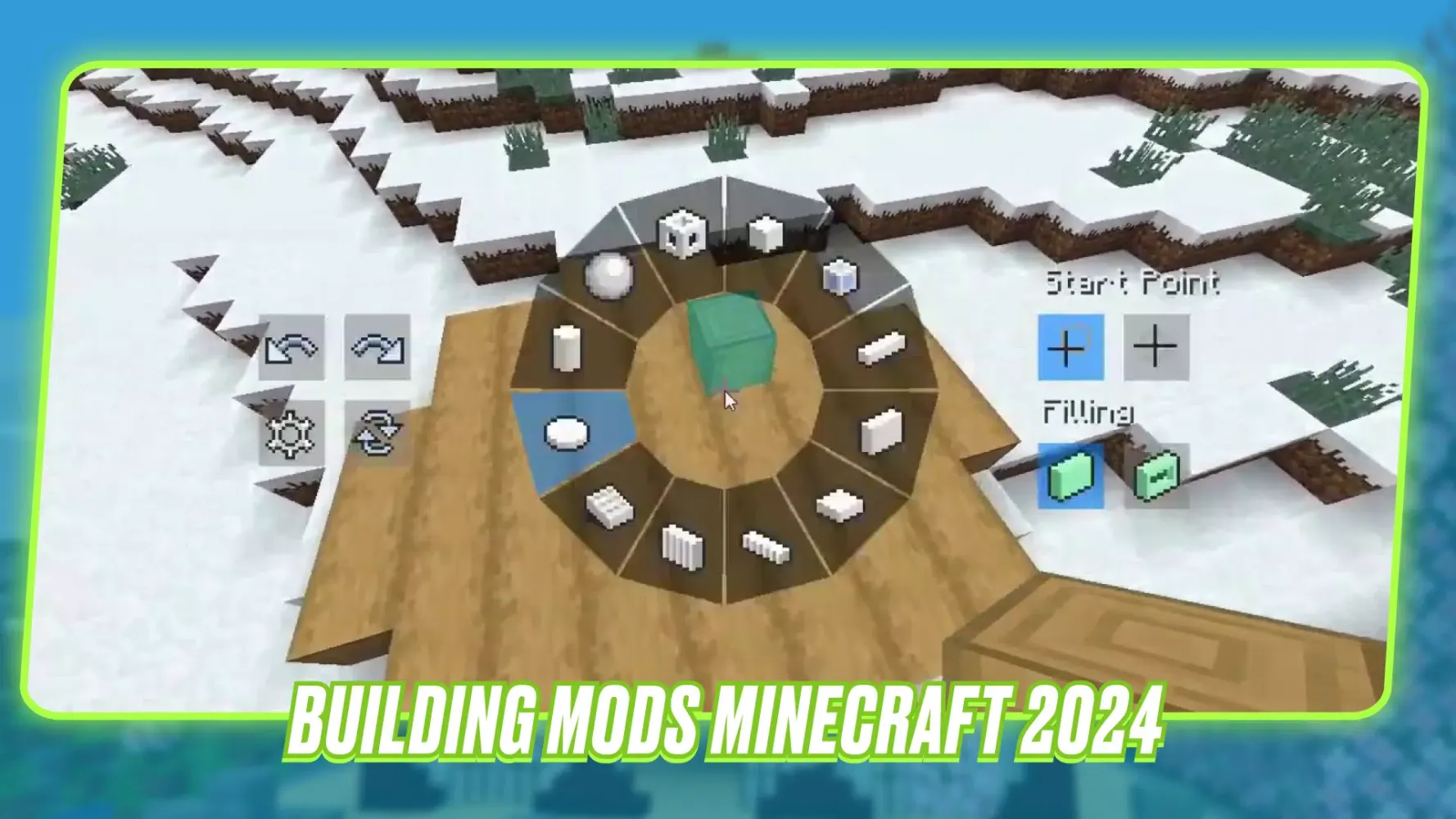 Tangkapan layar Building Mods Minecraft 2024