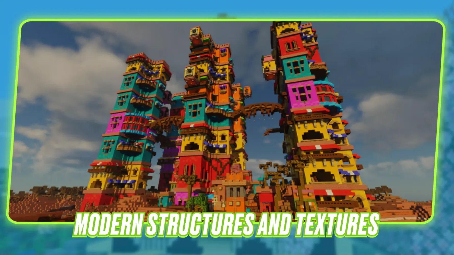 Tangkapan layar Building Mods Minecraft 2024