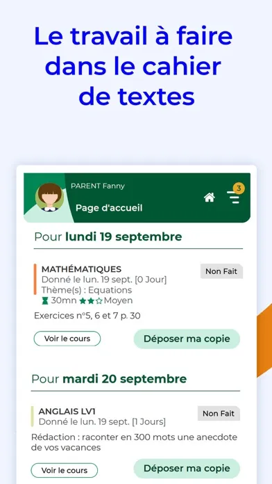 PRONOTE应用截图
