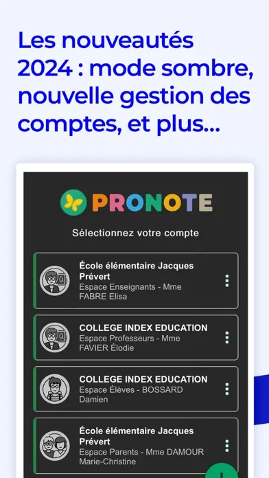 PRONOTE应用截图