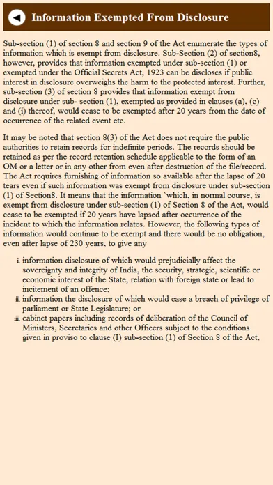 Indian RTI Screenshots