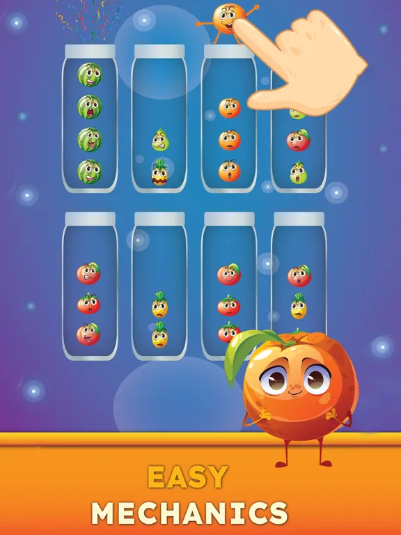 Fruit Sort Puzzle iPad  スクリーンショット