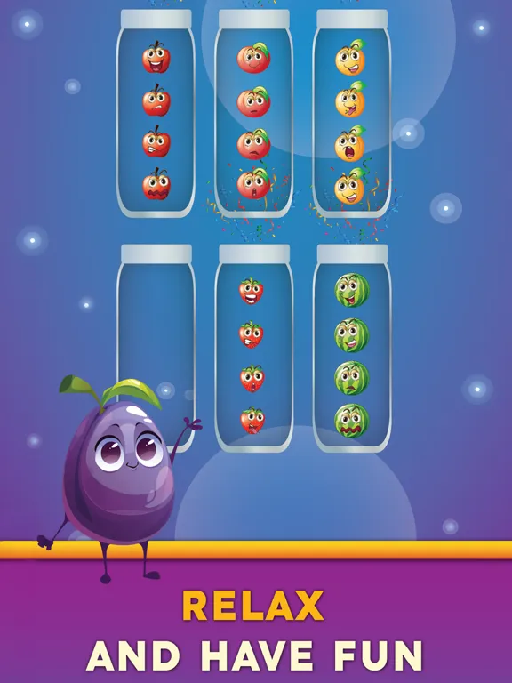 Fruit Sort Puzzle iPad  スクリーンショット