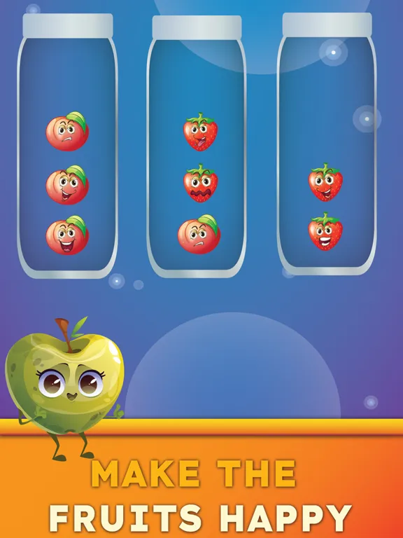Fruit Sort Puzzle iPad  スクリーンショット