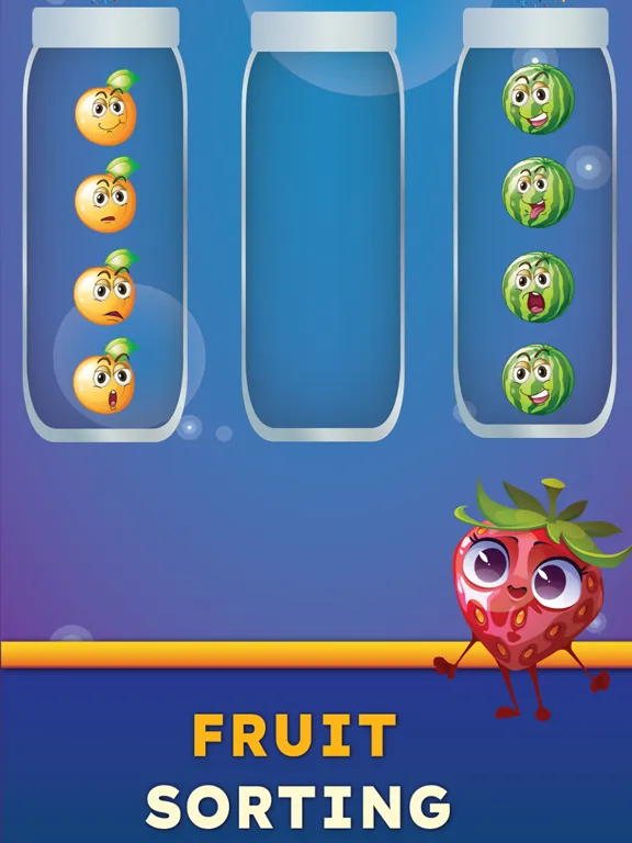 Fruit Sort Puzzle iPad  スクリーンショット