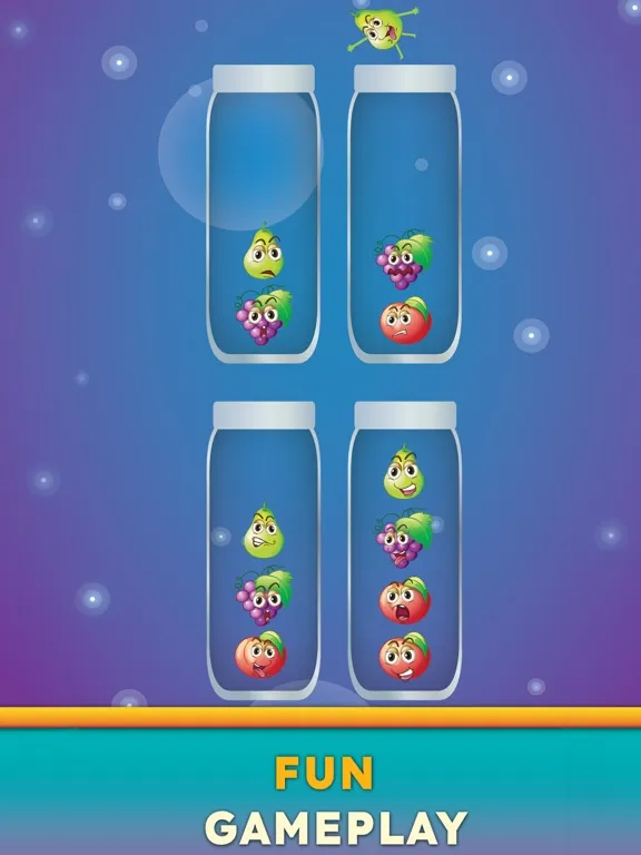 Fruit Sort Puzzle iPad  スクリーンショット