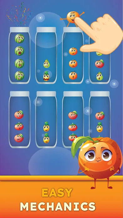 Fruit Sort Puzzle スクリーンショット
