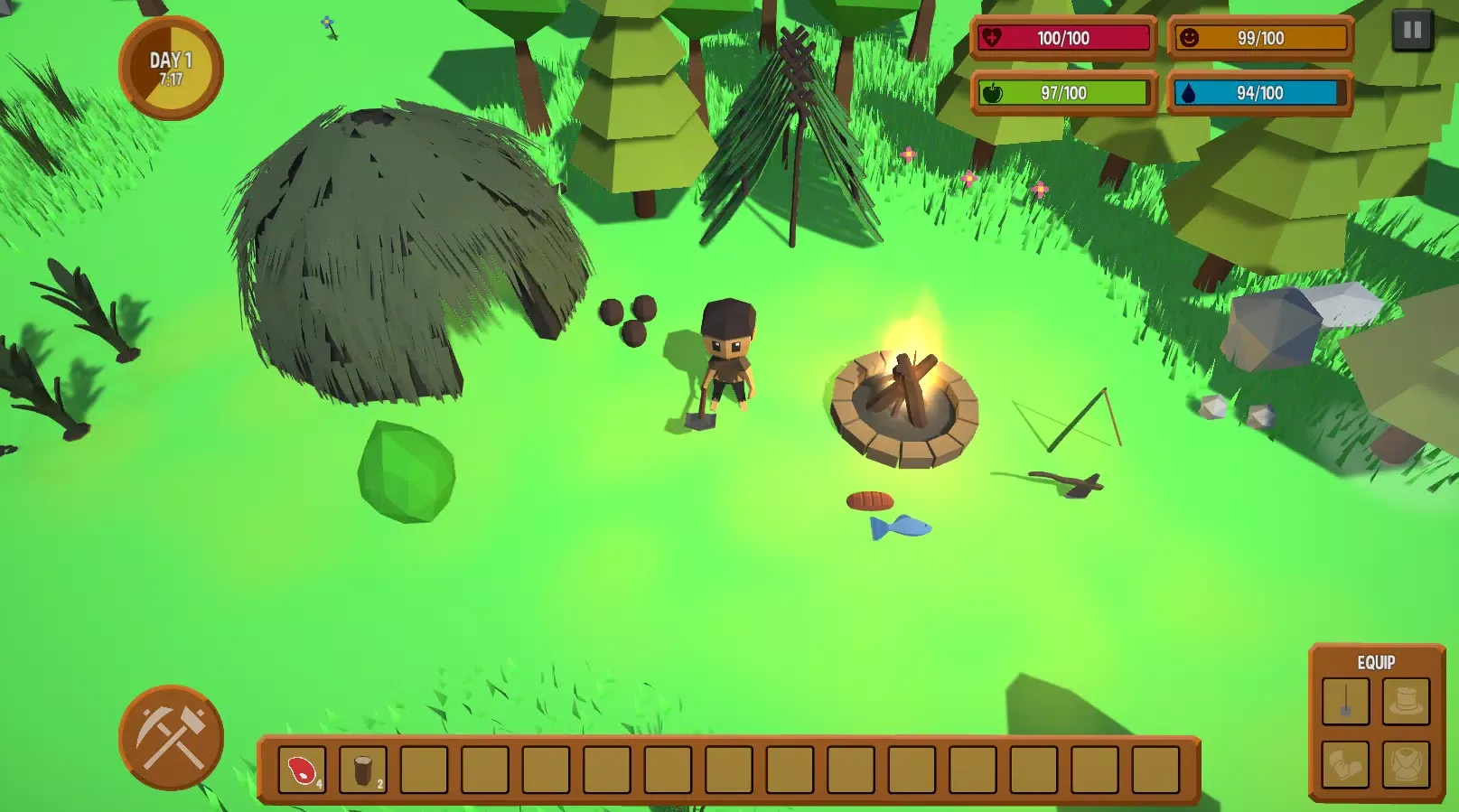 Screenshot di Survival Engine