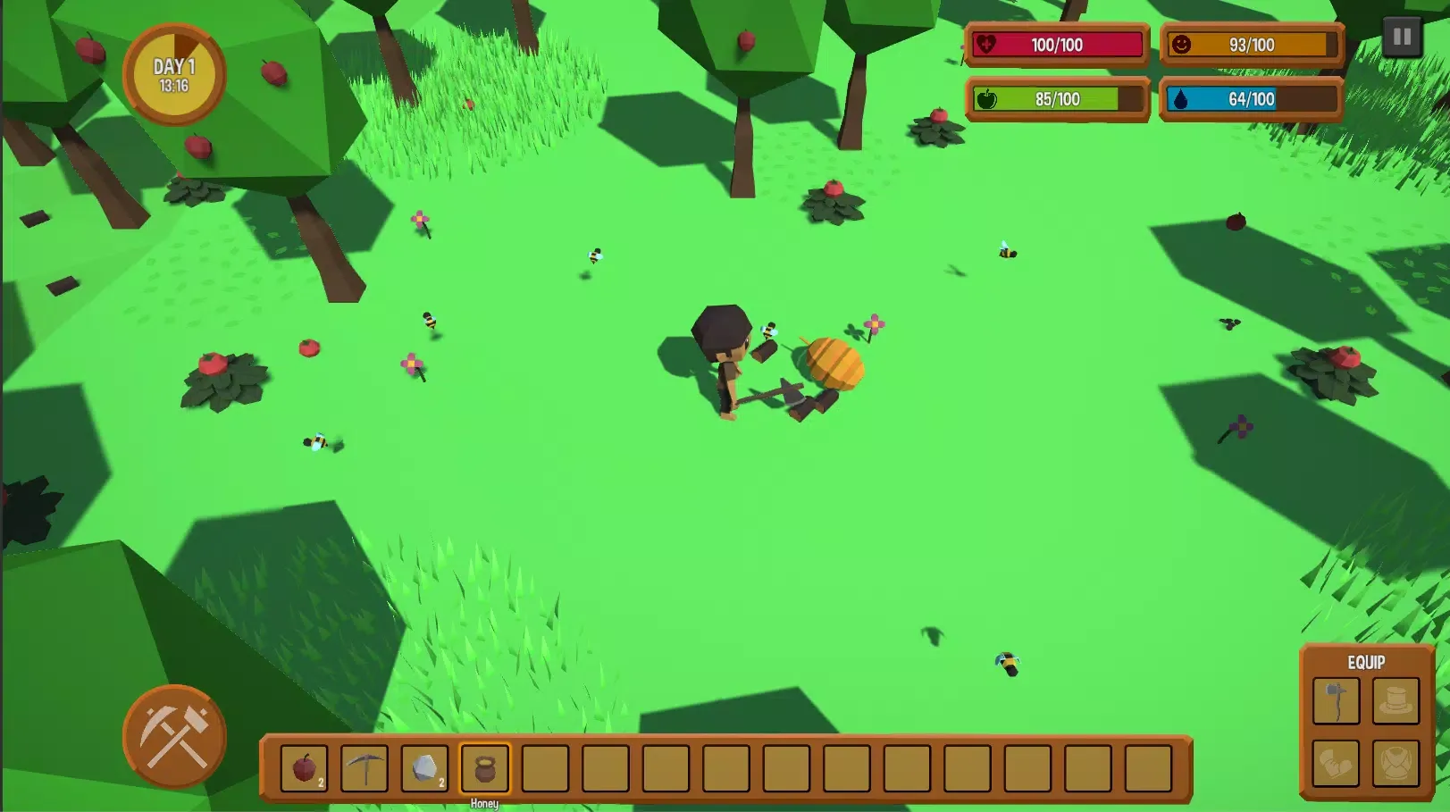 Screenshot di Survival Engine