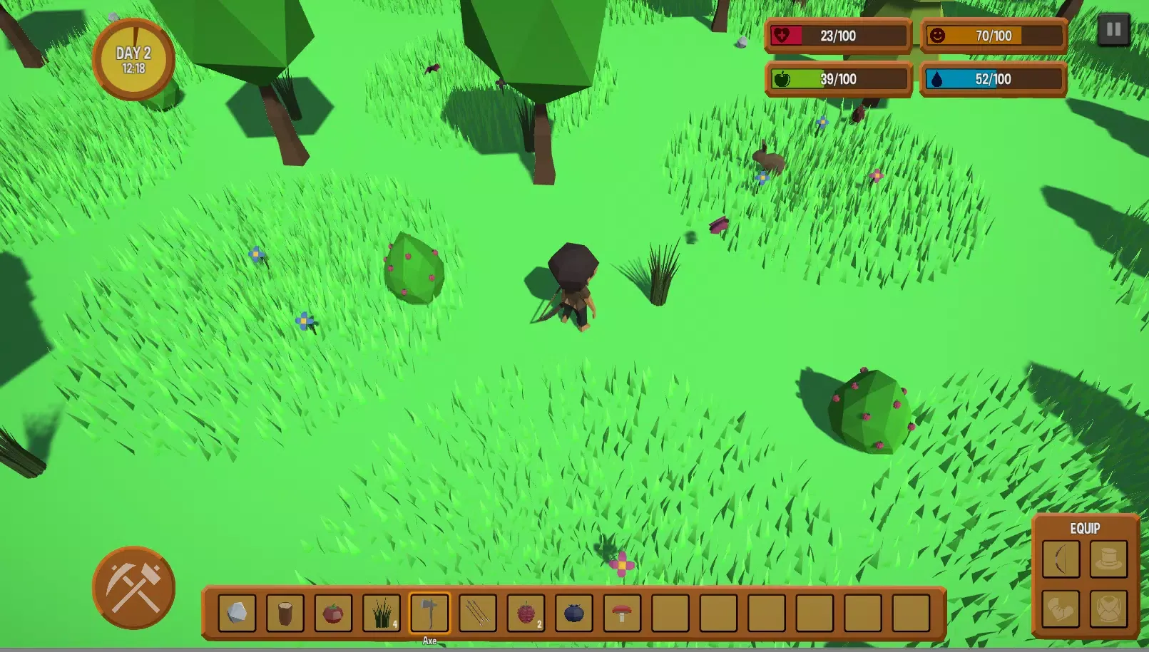 Screenshot di Survival Engine