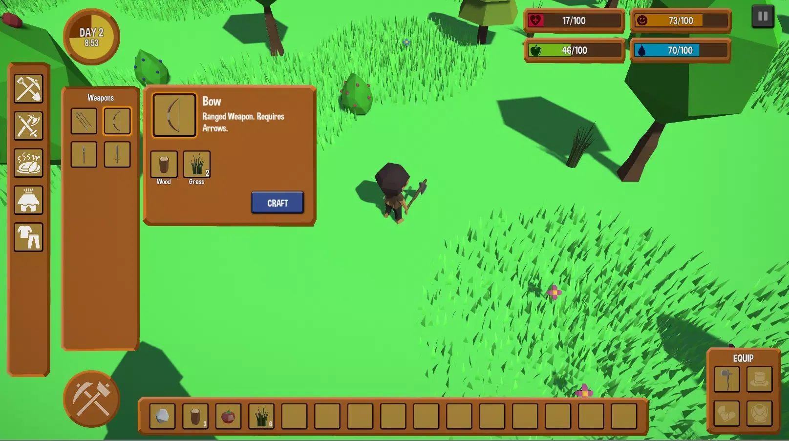 Screenshot di Survival Engine